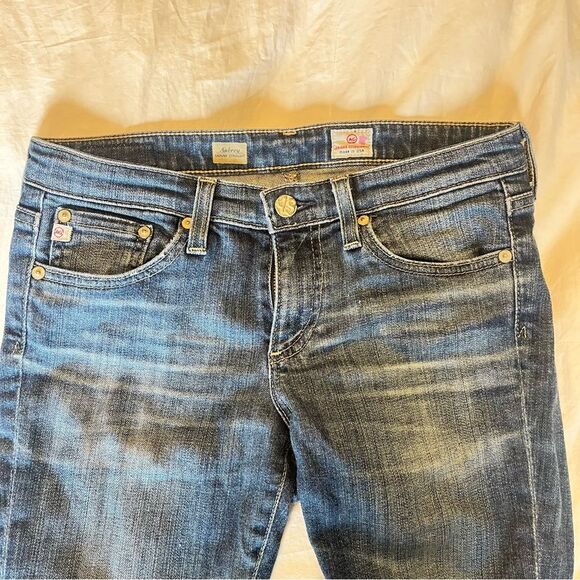 Adriano Goldschmied Womens Aubrey Skinny Straight Cotton Blue Size 26R - Picture 2 of 5